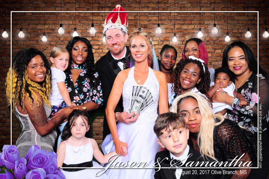 Jason and Samantha's Wedding Photo Booth Olive Branch