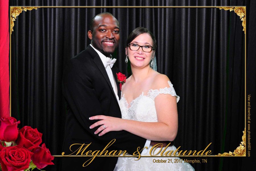 Meghan and Olatunde's Wedding Reception Photo Booth