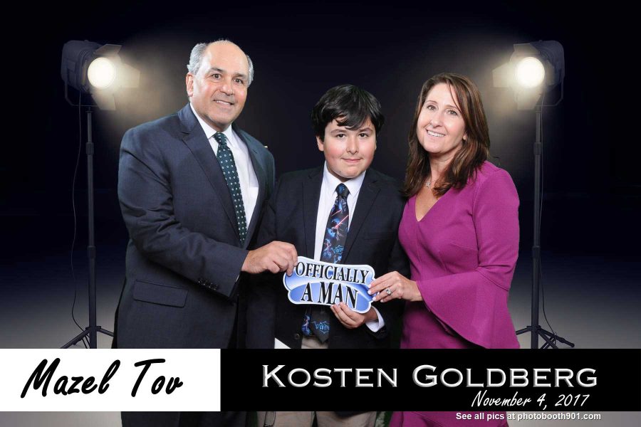 Kosten's Bar Mitzvah Party Photo Booth