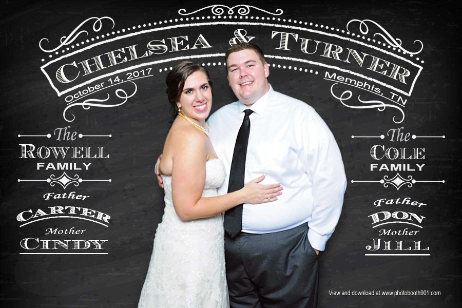 Photo Booth for Chelsea and Turner's Wedding Reception