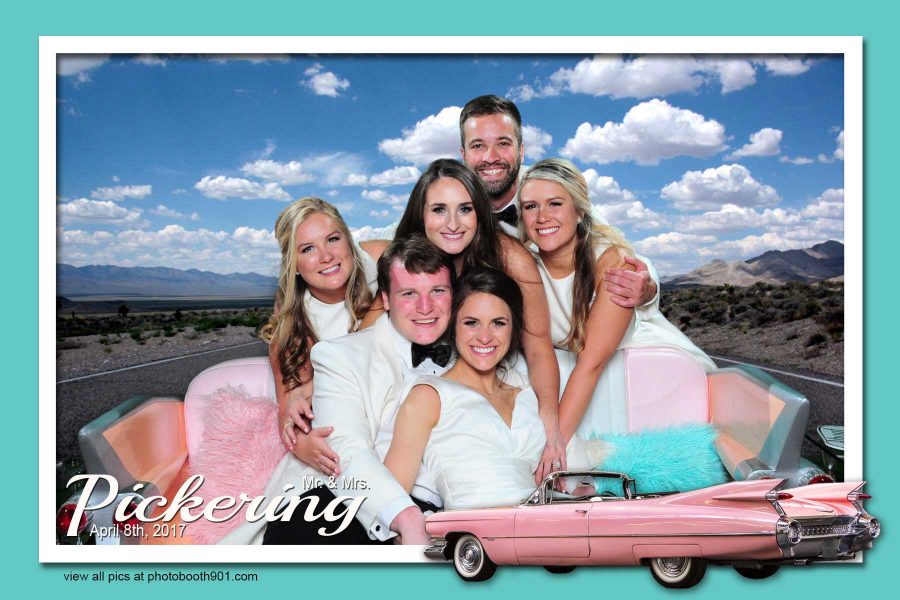 Taylor and William's Wedding Photo Booth in Memphis