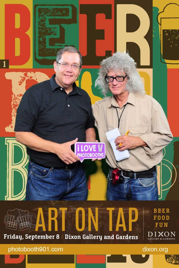 Dixon Gallery Art on Tap Photo Booth 2017