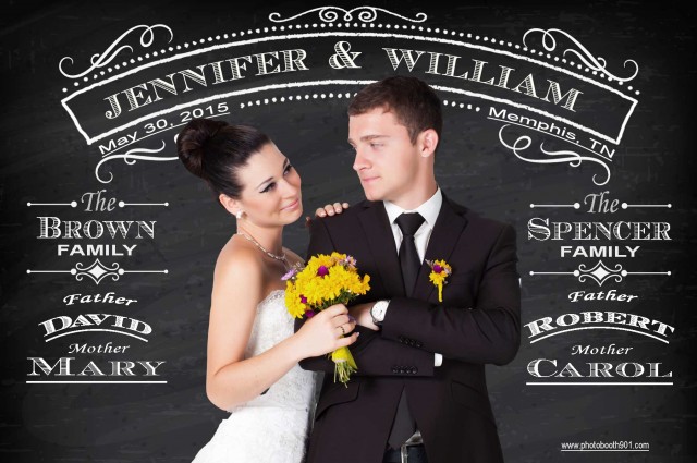 Wedding-Chalkboard-Sample-2 PhotoBooth901 - Unlimited Backgrounds Memphis, TN