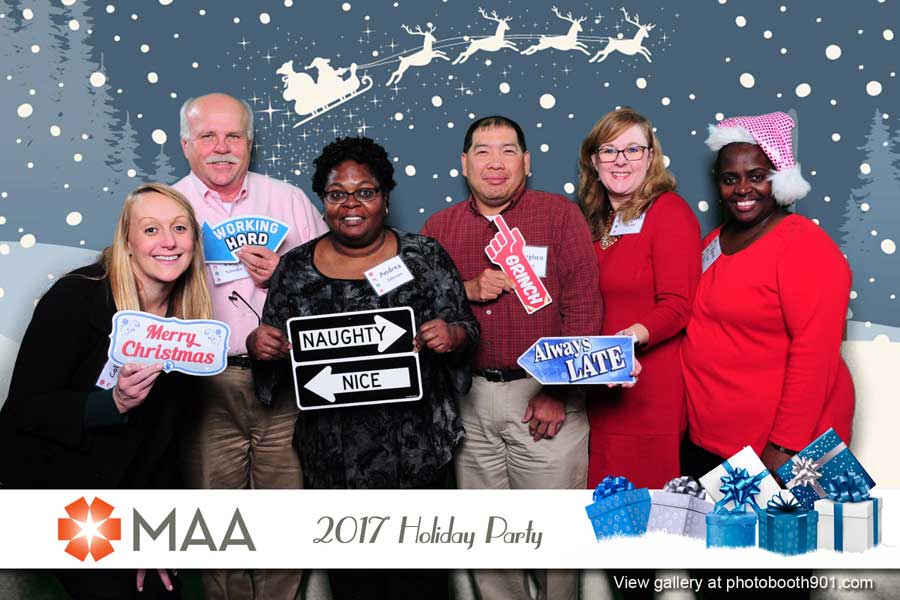 MAA Holiday Party 2017 Photo Booth