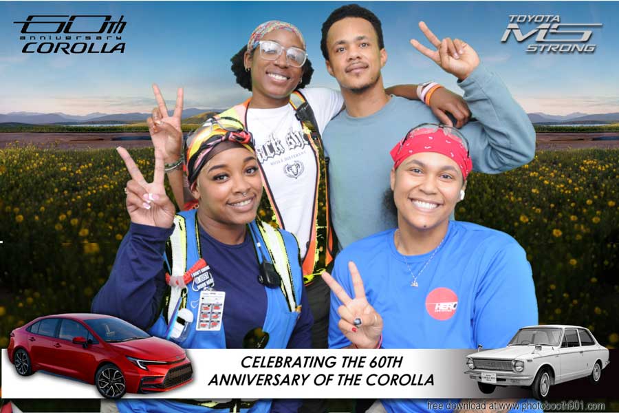Toyota Corolla 60th Anniversary Photo Booth